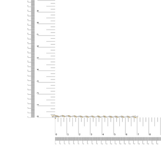 10K Yellow and White Gold 2.00 Cttw Diamond "S" Link 7" Bracelet (H-I Color, I2-I3 Clarity)