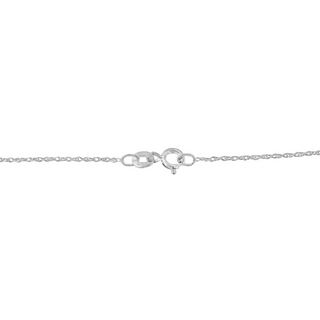 .925 Sterling Silver 1/4 cttw Diamond Infinity Pendant Necklace (I-J, I2-I3)