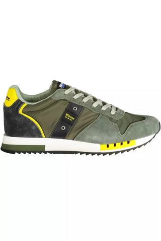 Blauer Green Lace-Up Sports Sneaker with Logo