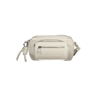 Desigual White Polyethylene Handbag