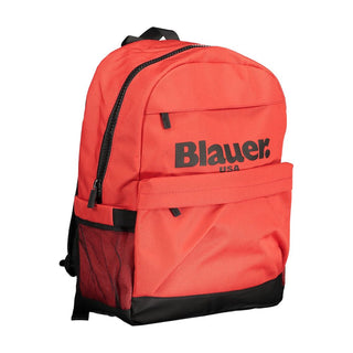 Blauer Red Polyester Backpack