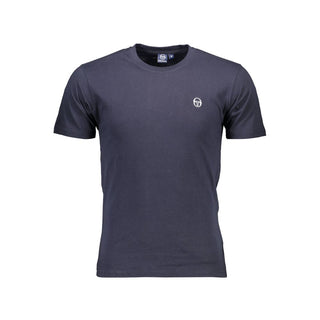 Sergio Tacchini Blue Cotton T-Shirt