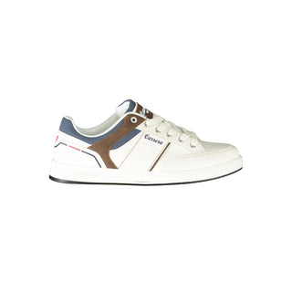 Carrera White Polyester Sneaker