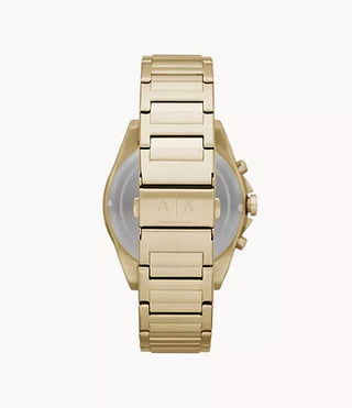 Armani Exchange Chronograph Gold-Tone Stainless Steel Watch